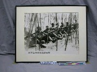 藏品(紀念抗日戰爭相關照片—我軍在竹林中備戰（翻拍）)的圖片